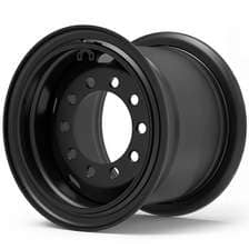 Колесный диск ЧОЗ Урал 400х508/10х286 D222 ET115 черный без вент. Акция